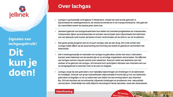 Signalen van lachgas gebruik? Dit kun je doen!