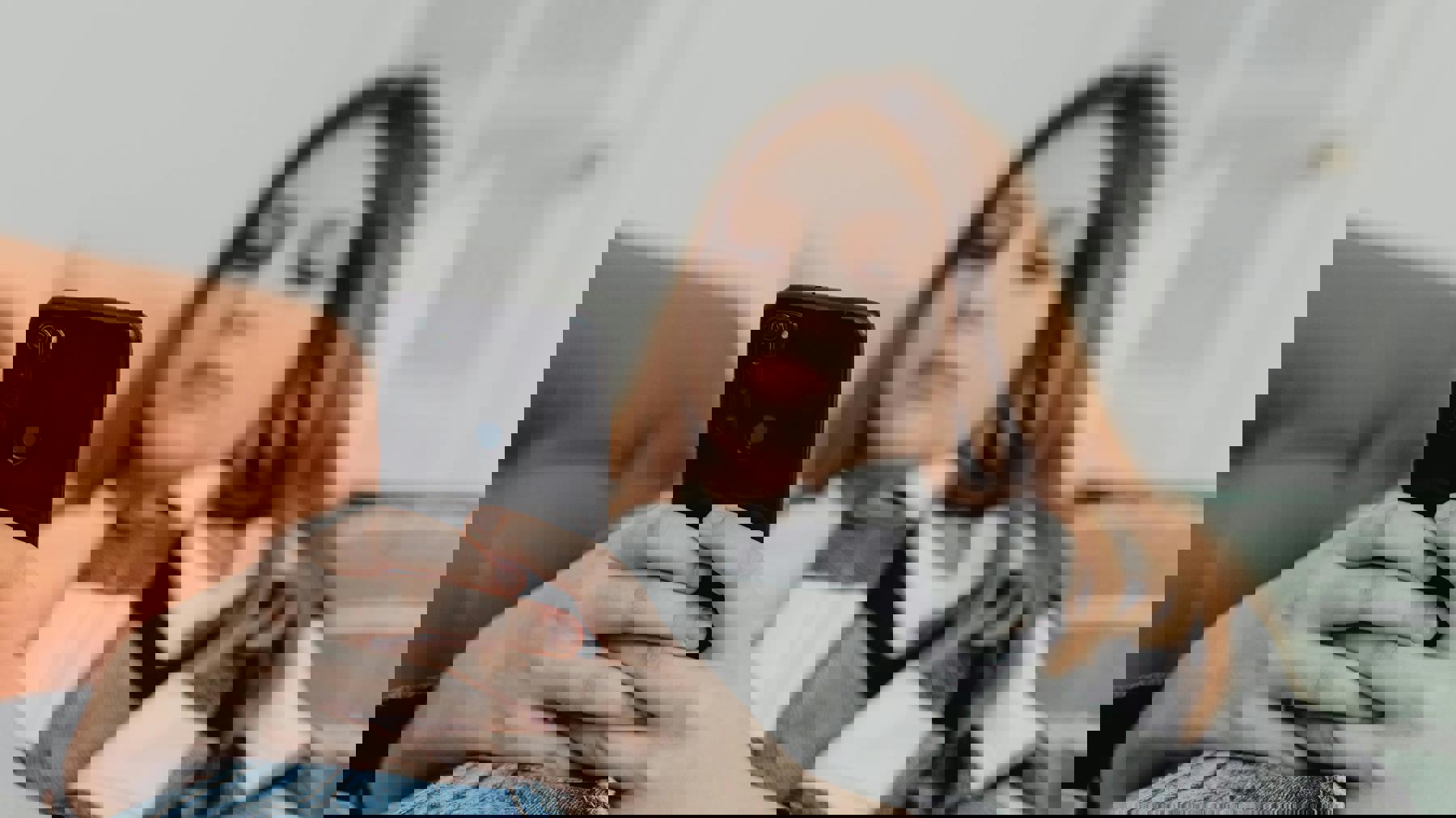 Social Media Telefoon Tiener Header