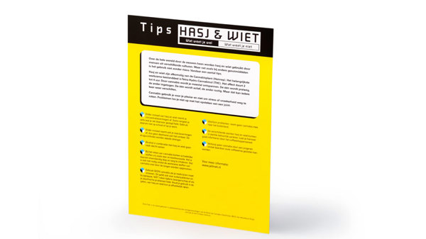 Folder Tips Hasj & Wiet